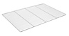Grille transversale en acier 60x40 cm | HENDI 801925