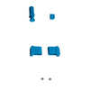Étagère d’angle à 5 étagères prof. 50 cm 2PD-55+5P-95+5P-105+10UM | ALUSHELF 50384