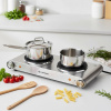 Cuisinière électrique 2 feux, 2,5 kW, 230 V, série HOME | FORGAST FG09042
