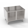Socle ouvert T74 80x57,5x57 cm | TECNOINOX 799002