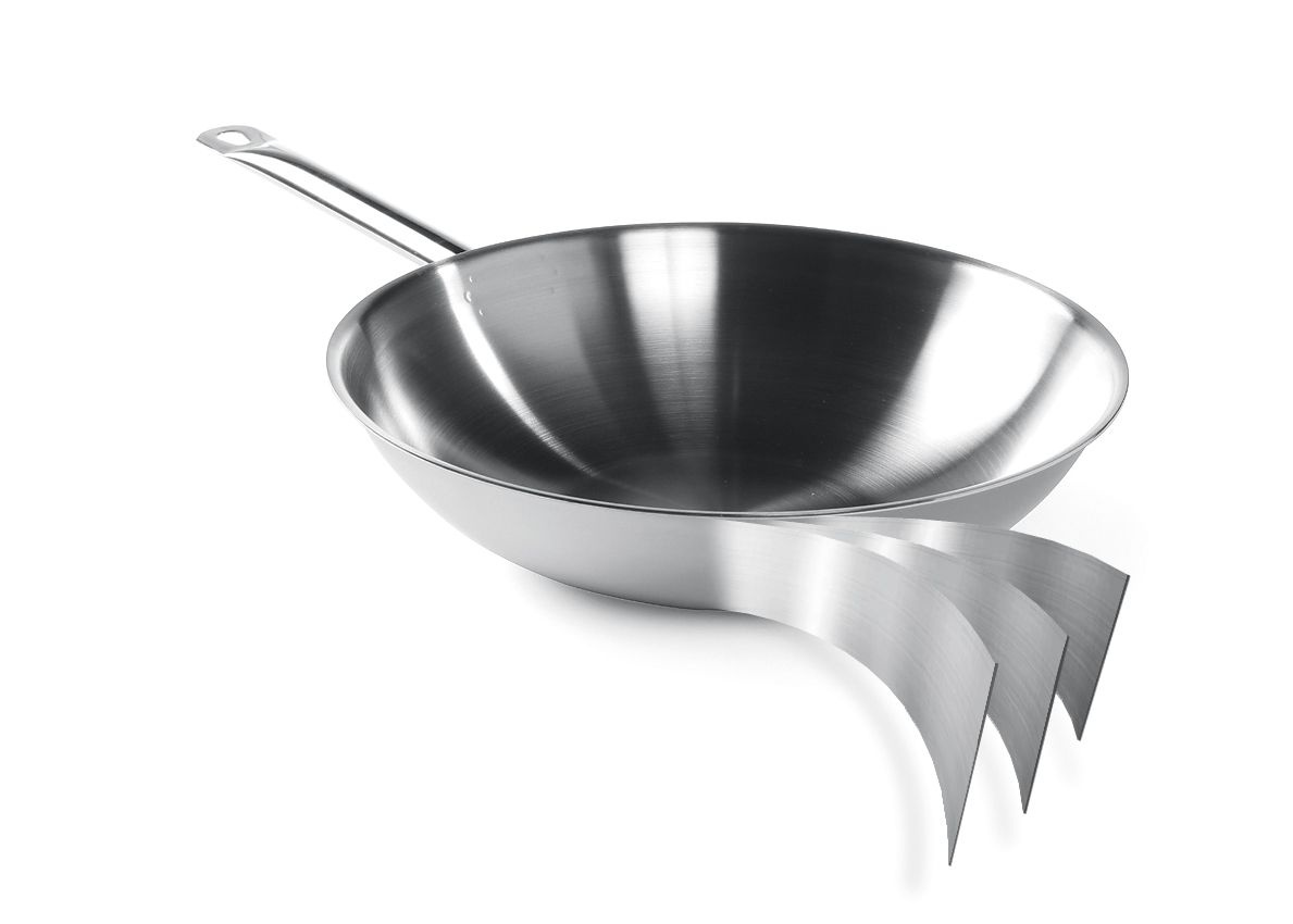 Poêle WOK, 36 cm, 9 cm | HENDI 839003