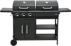 Grill 2 en 1, à gaz et à charbon TORNE 8,4 kW | LUND 99649