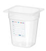 Récipient GN 1/6 prof. 20 cm en polypropylène HACCP | HENDI 880456