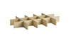 Insert pour boîte en bois GN 1/1, 50,5x30x6 cm, marron | APS 14021