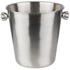 Rafraîchisseur pour bouteilles, cooler, acier inoxydable, 20x20,5 cm, 4 l | APS 36021