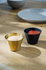 Coupelles pour sauces, noires, lot de 6 pièces, 6x4,5 cm, 60 ml | APS 40727