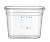 Récipient GN 1/4 prof. 20 cm en polypropylène HACCP | HENDI 880357