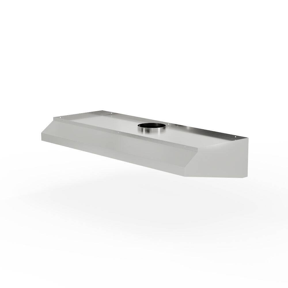 Hotte murale en acier inoxydable 300x60 cm | FORGAST
