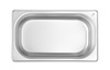 Récipient GN 1/4 prof. 10 cm en acier inoxydable BUDGET LINE | HENDI 800539