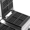 Gaufrier électrique 4x3 double, 8 gaufres, 3,5 kW, 230 V | FORGAST FG09726