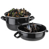Marmite pour servir les moules, émaillée, 22,5x18 cm, 3,3 l | APS 626