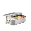 Boîte à déjeuner LUNCHBUDDY, acier inoxydable, 20.5x14.5x6.5 cm, 1.1 l | APS 66901