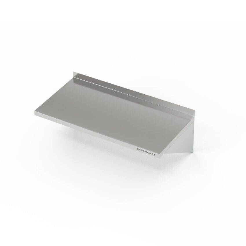 Étagère suspendue simple en acier inoxydable 60x30x25 cm | FORGAST