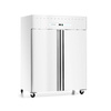 Armoire réfrigérée 2-portes GN 2/1 1476 L, laquée, blanche | FORGAST FG07214