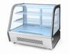 Vitrine réfrigérée 120 L, LED, dégivrage automatique | HENDI 233702