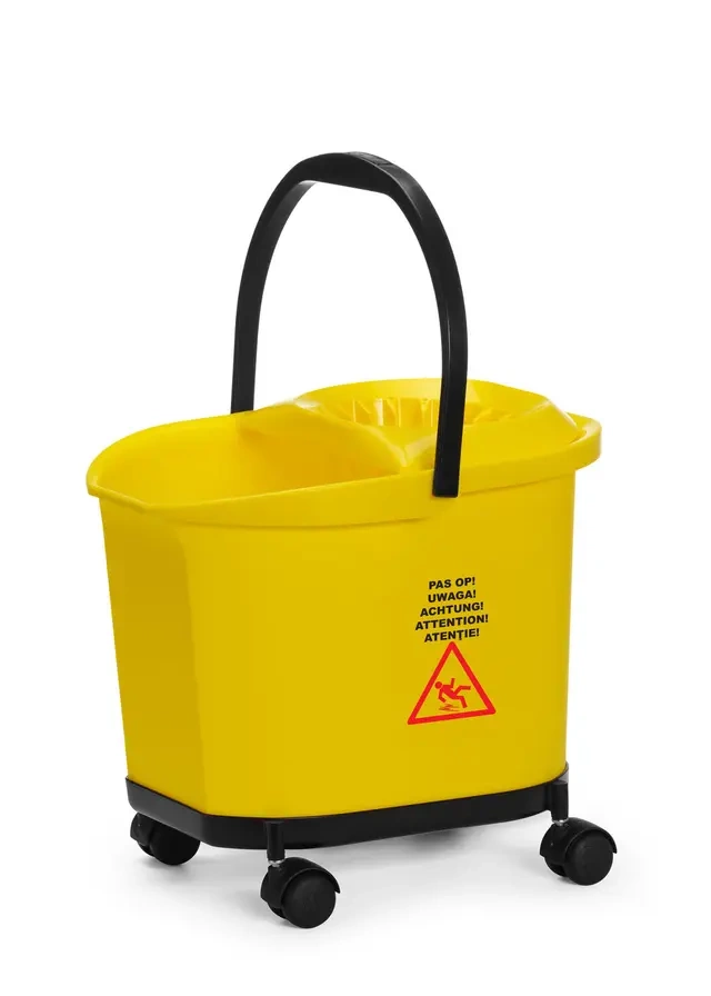 Seau pour serpillière, 16 L sur chariot à roulettes | HENDI 873397