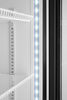 Vitrine réfrigérée avec panneau éclairé, 254 l, 1 porte, intérieur en aluminium blanc | ARKTIC 233788