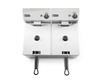 Friteuse électrique Blue Line, 2 cuves, 2x6 L, 2x3,3 kW | HENDI 205853