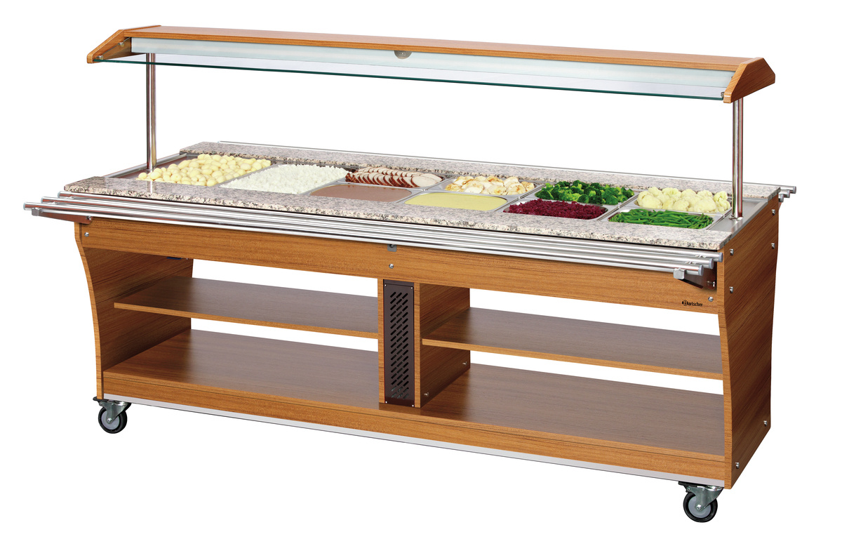 Étagère pour plateaux pour chariots de buffet 6x 1/1 GN, 1 pce | BARTSCHER 125504