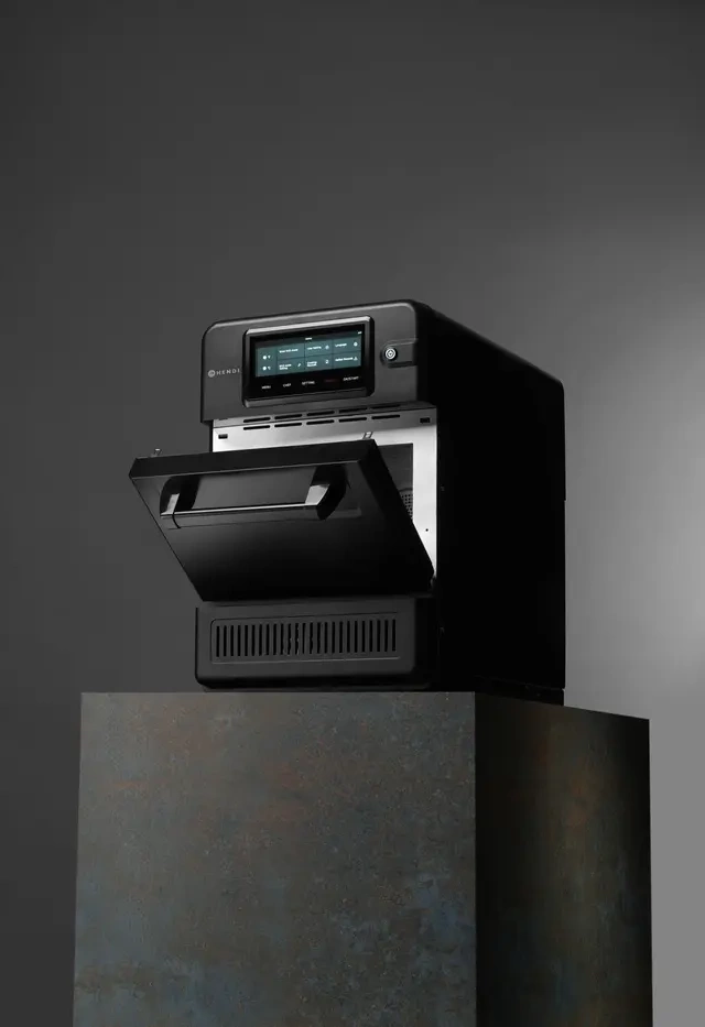Four convection-micro-ondes CombiTurbo, 18 L, noir, 230 V / 3000 W | HENDI 281277