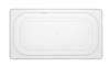 Couvercle GN 1/3 en polypropylène blanc PROFI LINE | HENDI 880623