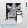 Mini récipient à lait finger food, 620 ml, acier inoxydable, argenté | FORGAST FG11502