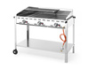 Grill à gaz Green Fire Kitchen Line, 3 brûleurs, 17,4 kW | HENDI 149591