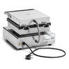 Gaufrier électrique simple 4x6, 1,75 kW, 230 V | FORGAST FG09705