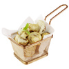 Panier de service SNACKHOLDER, couleur or, 10x8.5x6.5 cm | APS 40622