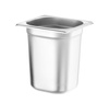 Récipient GN 1/6 prof. 20 cm en acier inoxydable BUDGET LINE | HENDI 800652