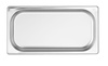 Récipient GN 1/3 prof. 2 cm en acier inoxydable PROFI LINE | HENDI 801550