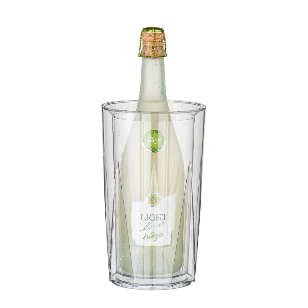 Refroidisseur à bouteilles, cooler, SAN, transparent, 13,5x23 cm | APS 36032