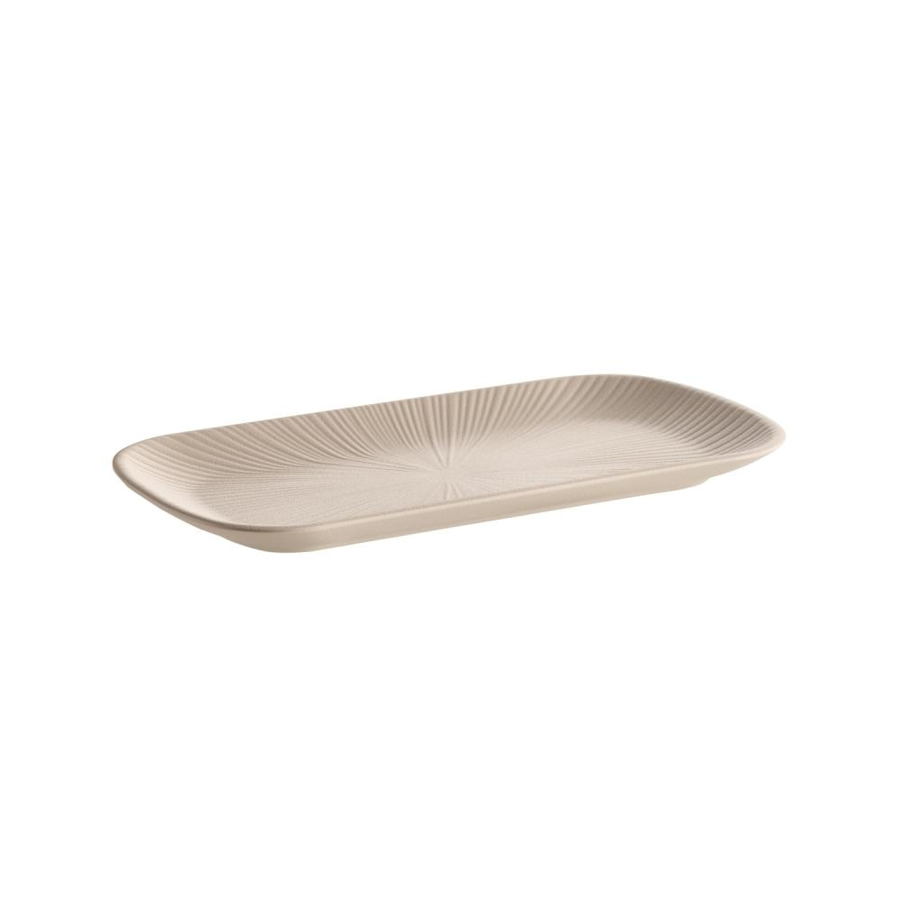 Plateau NERO GN 1/3 en mélamine, beige, 32,5x17,5x2,5 cm | APS 85420