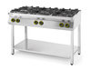 Cuisinière à gaz 6 feux, 28,5 kW | HENDI 226094