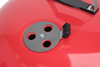 Grill à charbon, rond, Ø 54 cm, rouge | YATO YG-20304