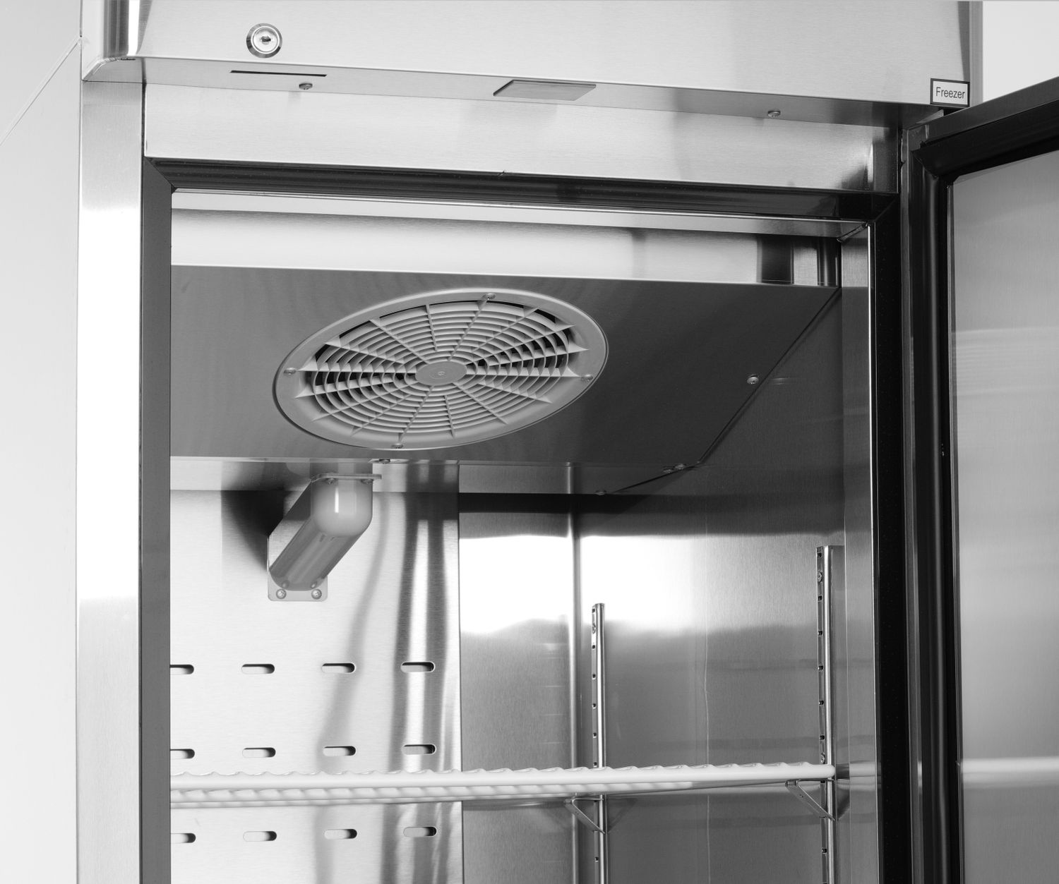Armoire de congélation 440 l, 1 porte, acier inoxydable, -17 à -22°C | ARKTIC 233115