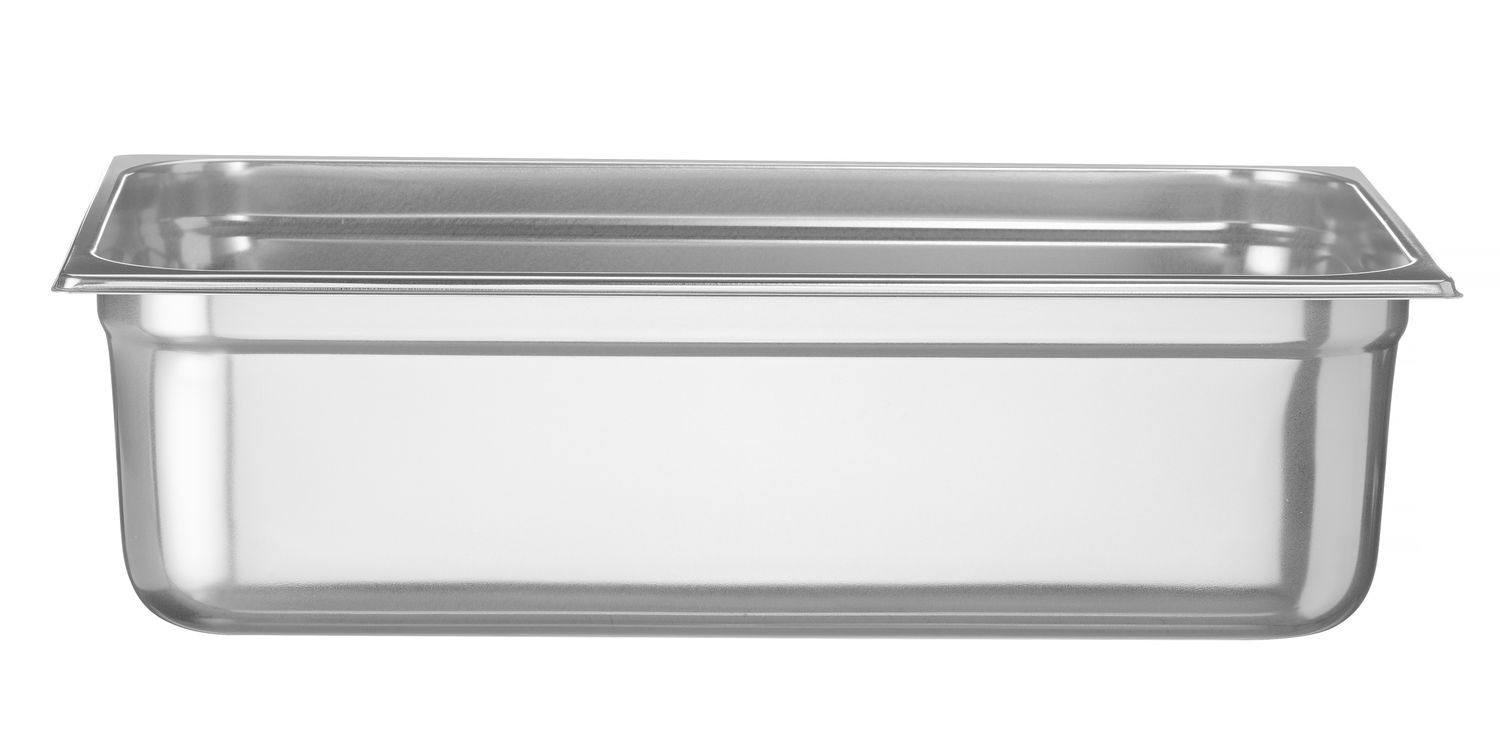 Bac GN 1/1 prof. 15 cm en acier inoxydable PROFI LINE | HENDI 801215