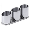 Porte-couverts 26x8x12 cm, acier inoxydable | CONTACTO 220/003