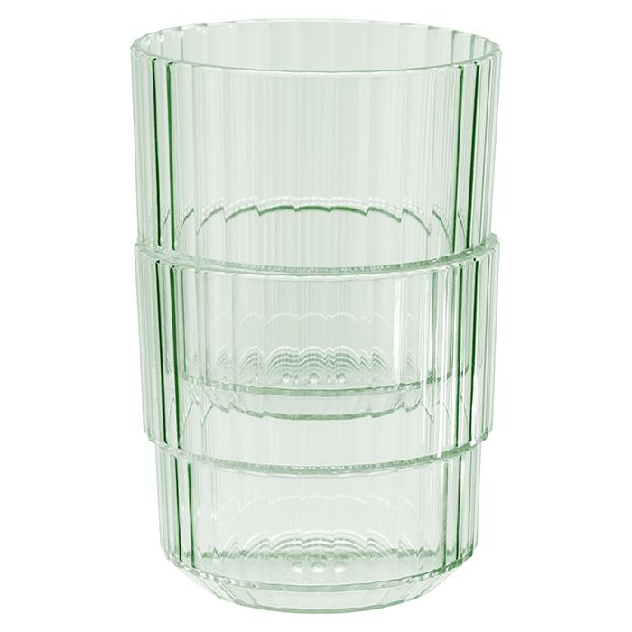 Verre en tritan LINEA, couleur verte 220 ml, 8.5x8 cm, lot de 48 pièces | APS 10571