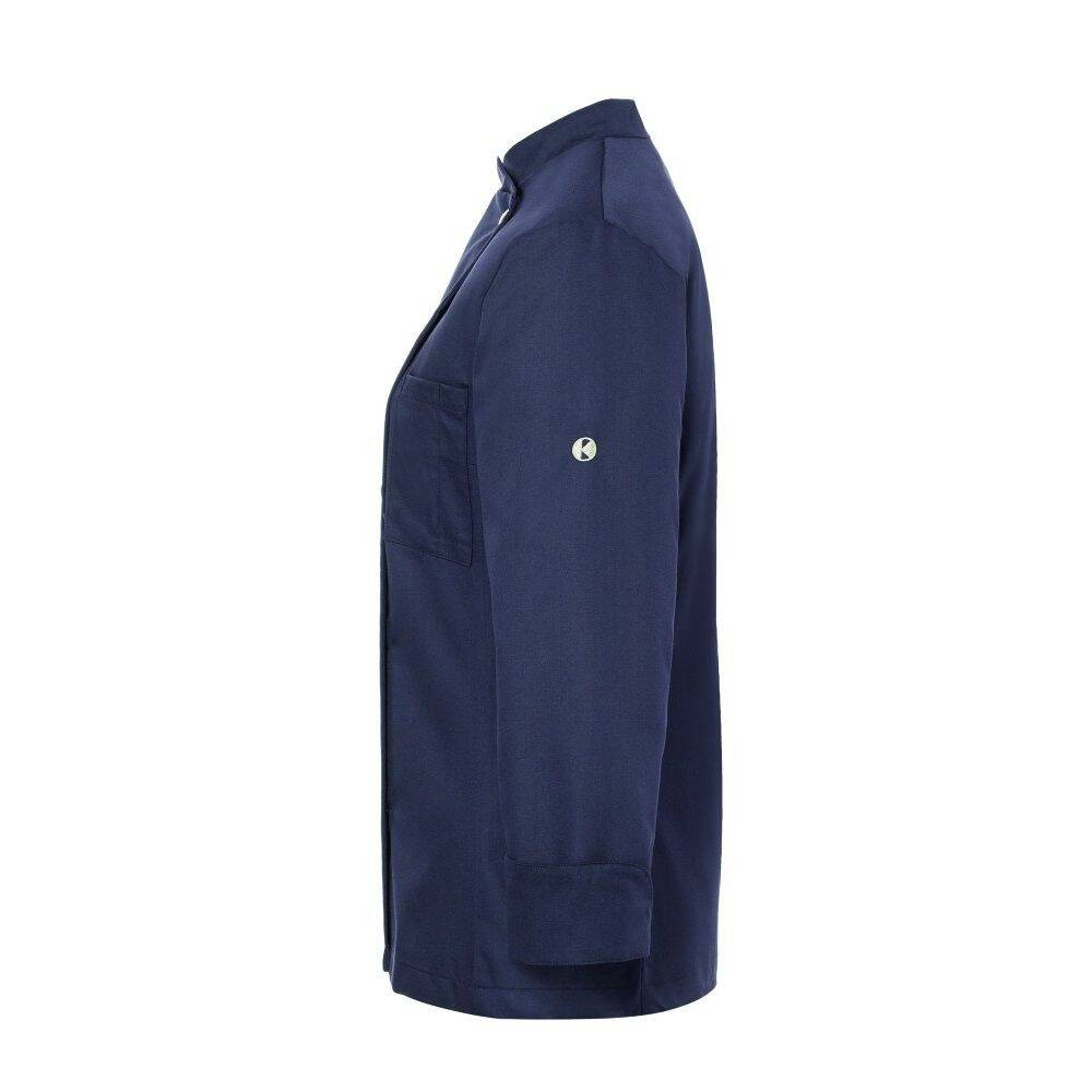 Veste de cuisine femme Larissa bleu marine | KARLOWSKY JF 3-10