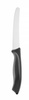 Couteau universel dentelé, noir | HENDI 842492