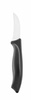 Couteau à éplucher noir, courbé | HENDI 842447
