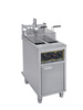 Friteuse électrique, automatique, à 2 cuves sur socle, 2x10 l, 12 kW, 400 V | ROLLER GRILL OFSL 20