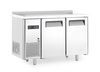 Table réfrigérée Kitchen Line 2-portes, 220 l, 120x60x85 cm, groupe Embraco, 0,3 kW | ARKTIC 233344