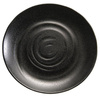 Plateau rond ZEN, en mélamine, noir, 28x3 cm | APS 83941