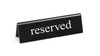 Plaque d'information Réservation | HENDI 663462
