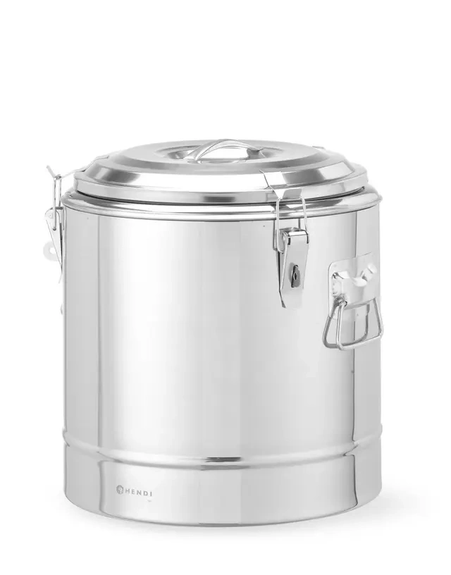 Thermos pour liquides en acier 23 l, diamètre 35 cm, hauteur 44 cm | HENDI 710241