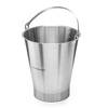 Seau en acier inoxydable avec anneau 15 l | FORGAST FG06115