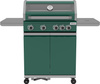 Grill à gaz ITAMI 4+1, 14,2 kW, vert | YATO YG-20035