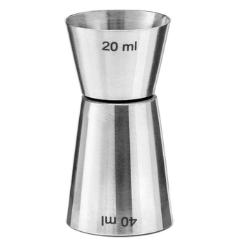 Jigger barman dwustronny 20-40 ml | FORGAST FG11444